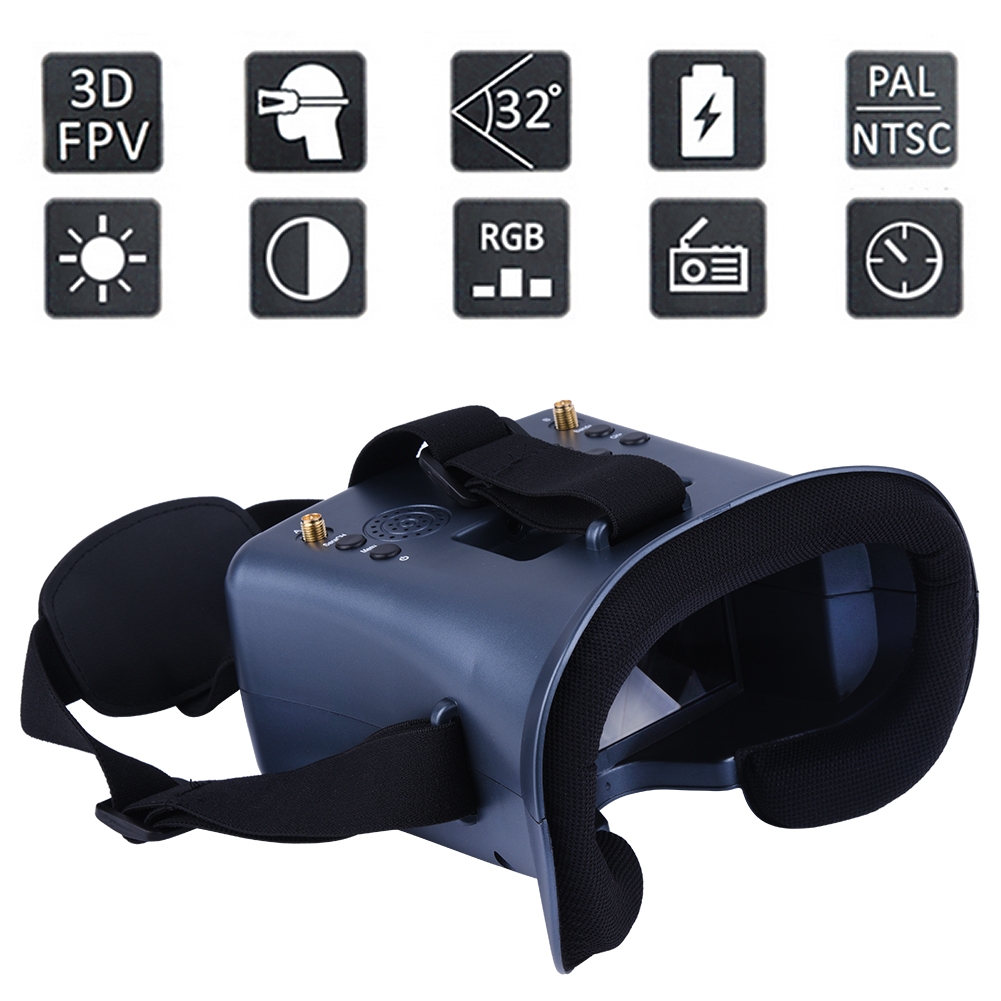 008D 5.8G 40CH 4.3 Inch 800*48 - đánh giá và giá Skyzone Sky04O Pro Fpv Goggles